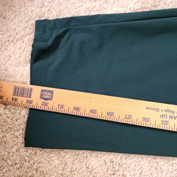 Lululemon Commission? ABC? Office Work Chino Pants Green Mens Size 38x33 Slim - Picture 6 of 9